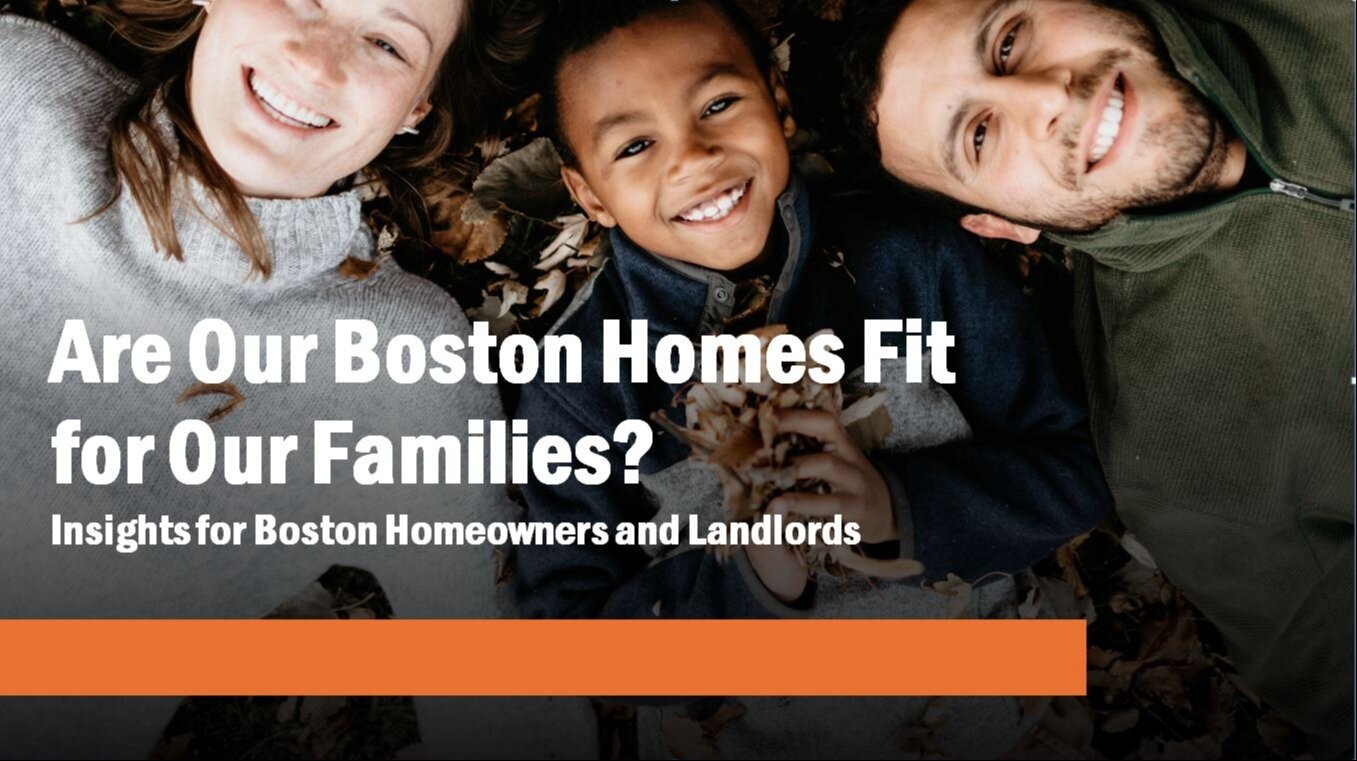 Are Our Boston Homes Fit for Our Families?