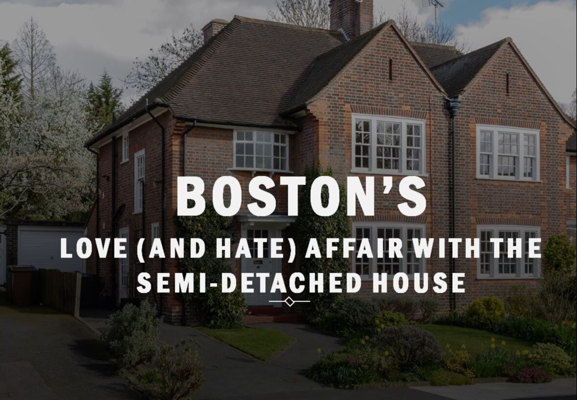 Boston’s Love (and Hate) Affair with the Semi-Detached House