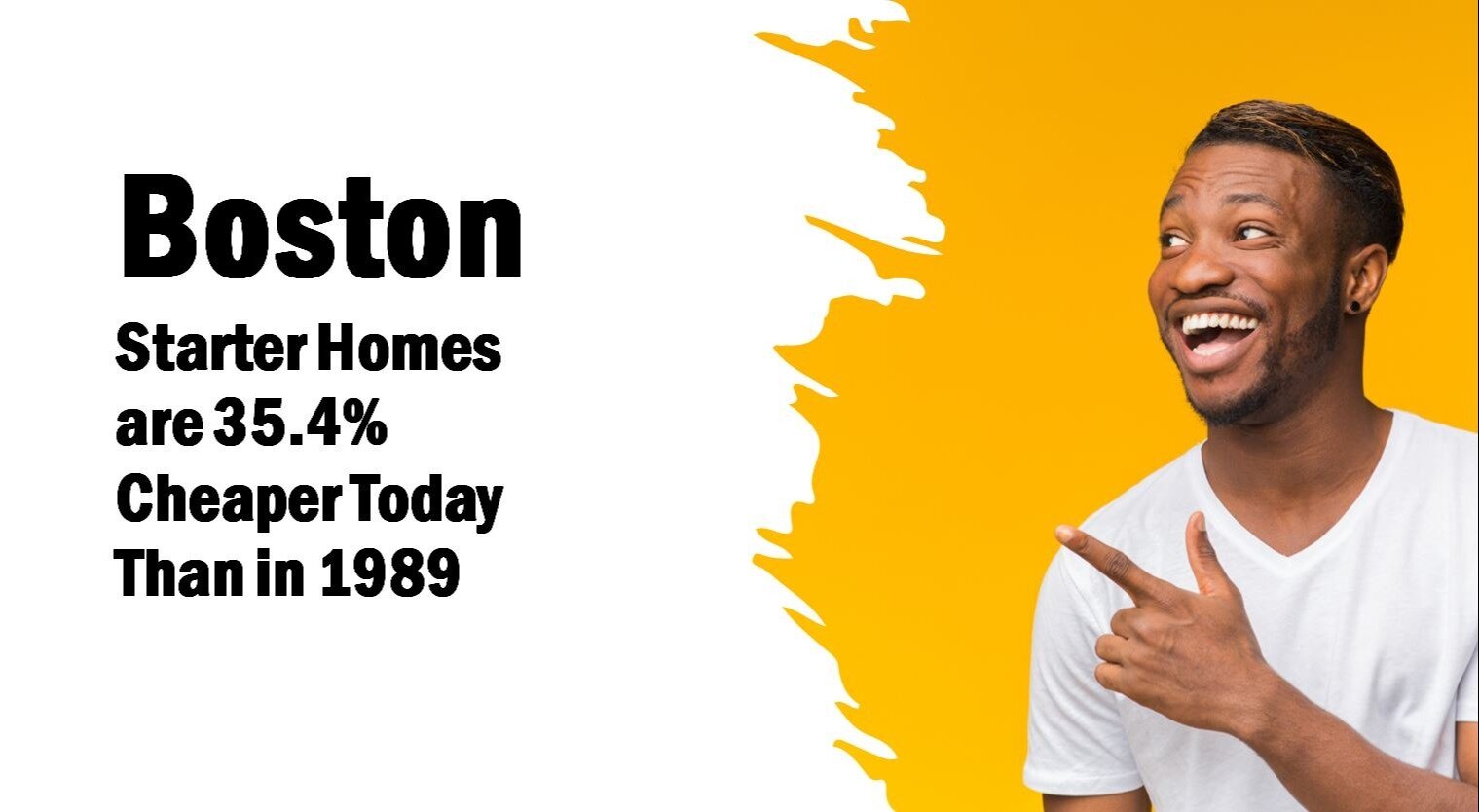Boston Starter Homes are 35.4% Cheaper Today Than in 1989