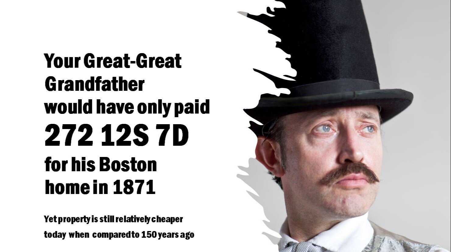 Your Great-Great Boston Grandfather Would Have Only Paid £215 8s 2d for His Boston Home in 1871